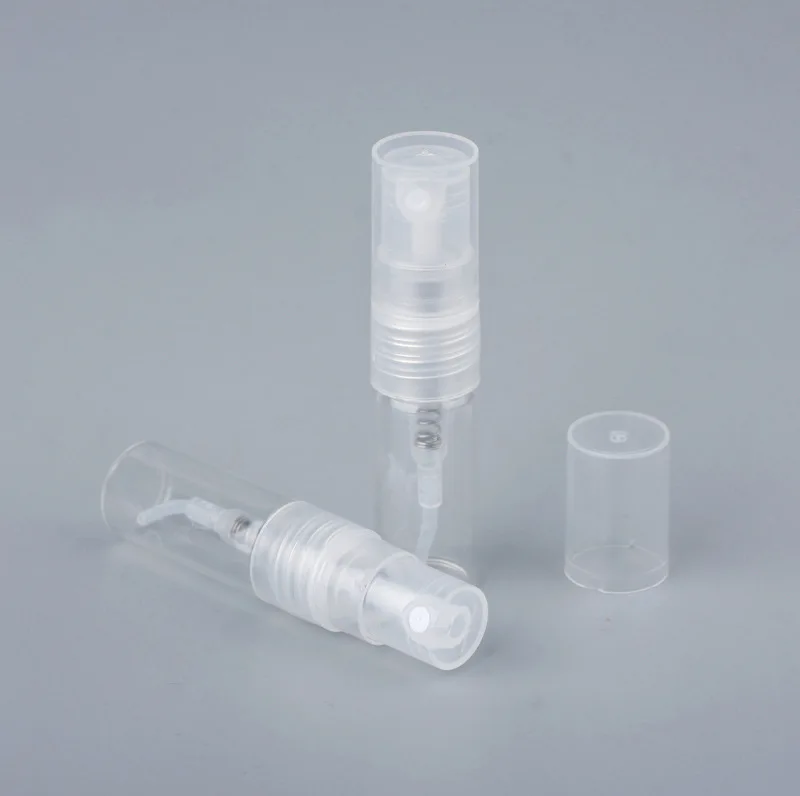 8/16pcs 2ml Mini Perfume Bottle glass Spray Refillable Empty Bottles Cosmetic Containers Portable Perfume Atomizer