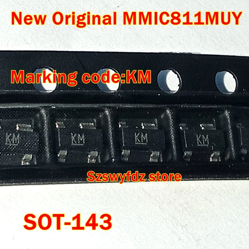 

1pcs to 100pcs New Original MIC811MUY SOT-143 Marking code:KM Microprocessor Reset Circuits