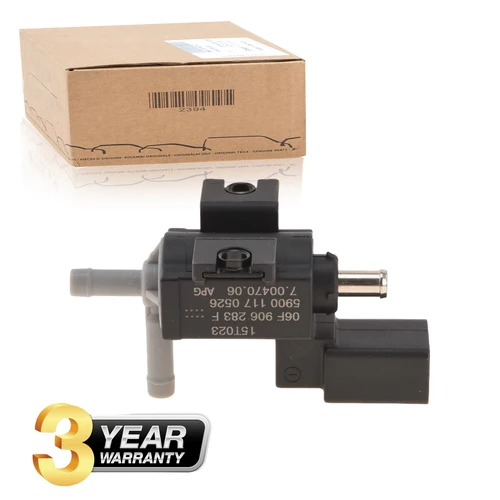 Imagen 1 del producto Válvula Solenoide de Control de presión Turbo Boost genuina 06F906283F,06F906283D para AUDI A3 8P,A4 B7/B8,A5,A6 C6,Q5,TT 1,8 T/2,0 T
