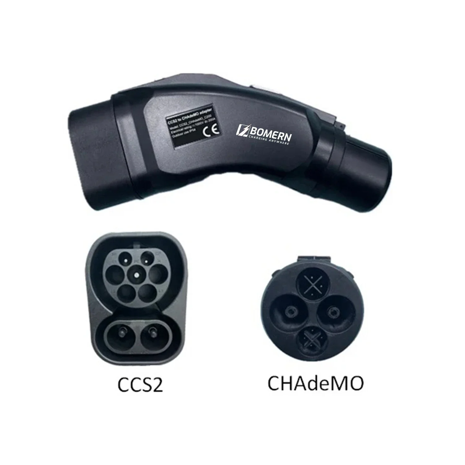 EVSE 200kw 1000V Ccs 2 to Chademo Adapter 250A Ccs2 to Chademo DC Ev Adaptor for Japan Electric Car
