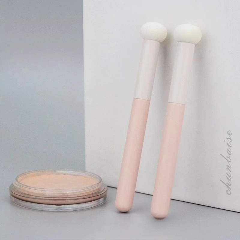 Pędzel do korektora w kształcie grzybka z miękkim włosiem, puder do ust, do stosowania na sucho i na mokro, do podkładu, konturowania, narzędzia kosmetyczne.