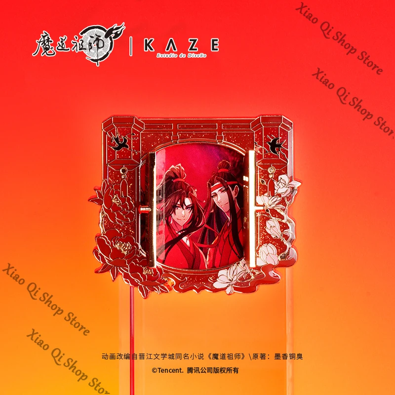 

Официальный подлинный гроссмейстер демонического культивирования, аниме амбитус, СЕРЫЙ ДЕНЬ НАРОДНЕЙ, шарнирный металлический значок, высокий уровень внешнего вида