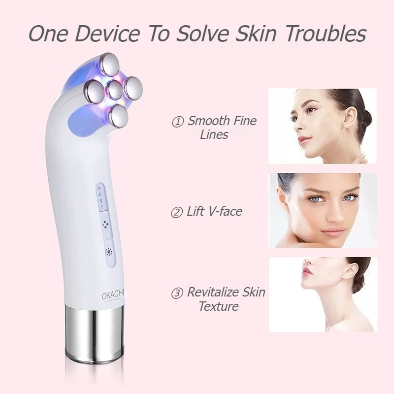 Electric Skin Beauty Equipments Portable Facial Massager Physiotherapy Microcurrent Face Massagers Home Use Beauty Devices