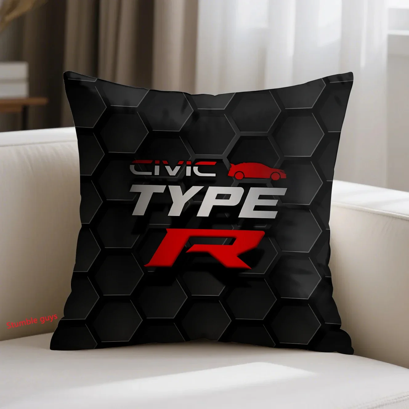 

Honda Sofa Cushion Cover 45X45cm Sports Motorcycle Racing Durable Living Room