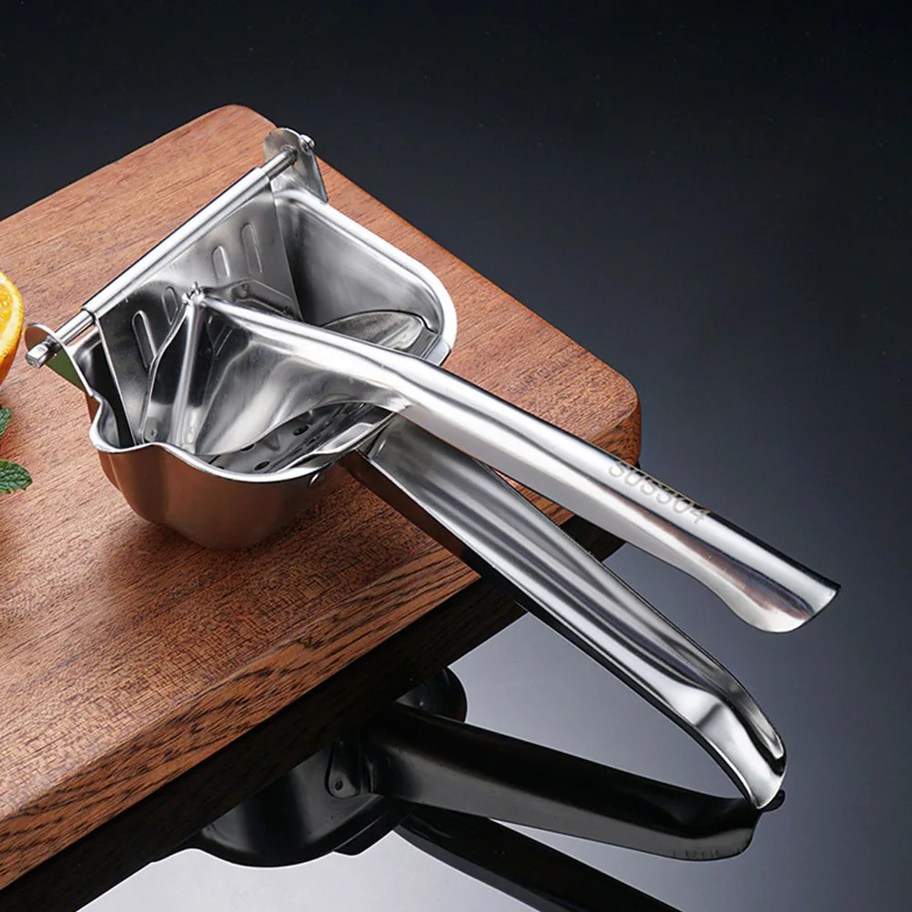 

Vegetable Manual Juicer Lemon Squeezer Stainless Steel Multifunctional Home Use