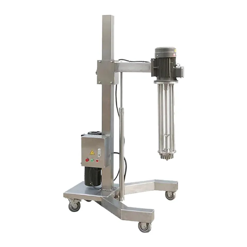 380 V 4000 W Dispersion Homous Emulsifier Mixer 2900 r/min 304/316 L Stainless Steel ​​Shear Mixing Emulsifier ized