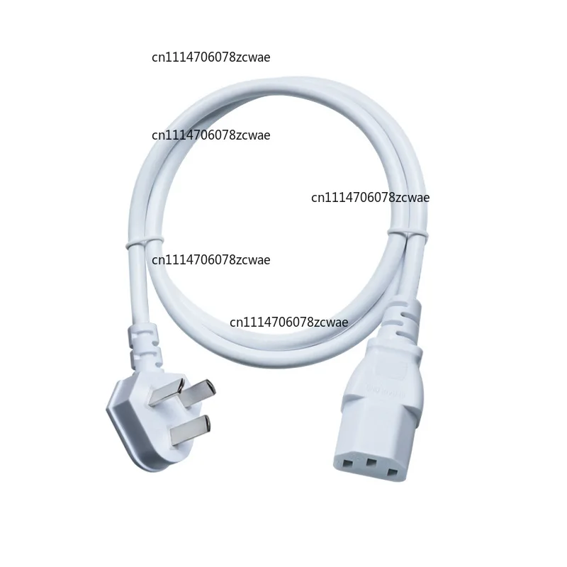 3 Pin AC Power Cord, IEC C13 Female End Power Cable, Household 3 Hole Plug Wire for Computer Electrical Appliances