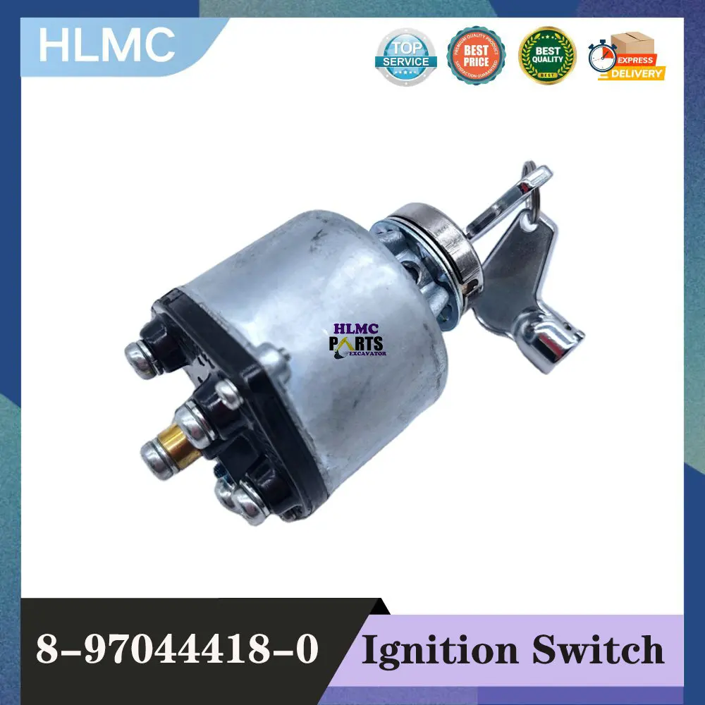 007SS-54-3 S113 Ignition Starter Switch for Excavator Spare Parts 8970444180 8-97044418-0 897044-4180