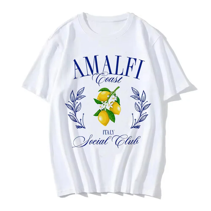 

Футболка с принтом лимона, новая футболка с принтом, повседневный топ с короткими рукавами и круглым вырезом для лета и весны, повседневная одежда с рукавами в стиле Харадзюку