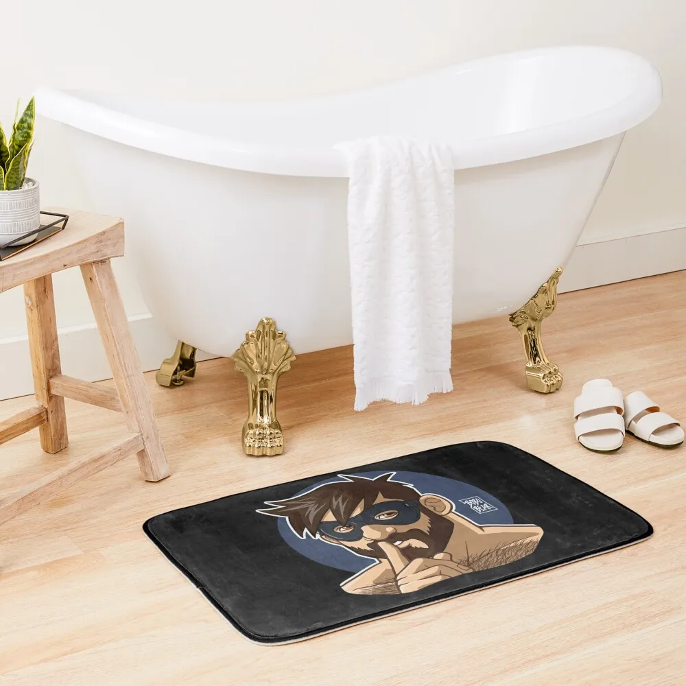 

ADAM LIKES TO BE NAUGHTY Bath Mat Quick-Drying Bathroom Floors Absorbent Carpet For Bathroom Carpet Anti Slip Mat