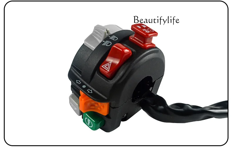 YJ Motorcycle 7 Function Handlebar Combination Switch For N MAX155