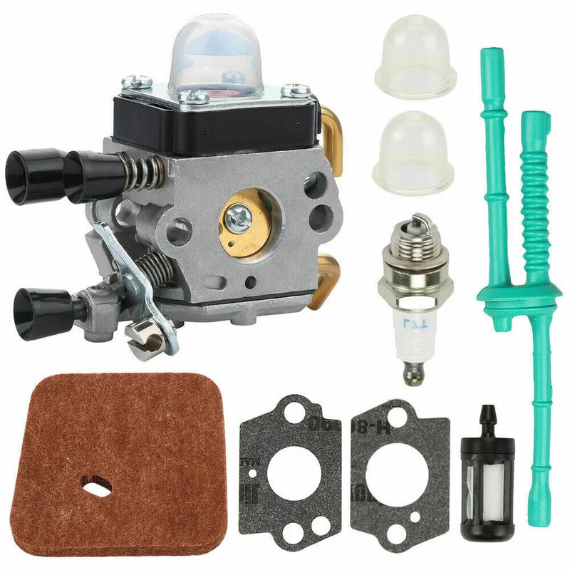 Carburetor Kit For Stihl FS38 FS45 FS46 FS55 FS55R KM55 FS85 FC55 FS38 Mower Trimmer Zama C1Q-S66 C1Q-S71 C1Q-S97 A C1Q-S143