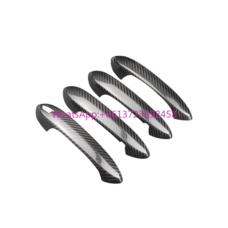

ES Auto Accessories Carbon Fiber Decoration Door Handle for Serises 5 G30 G31 G38