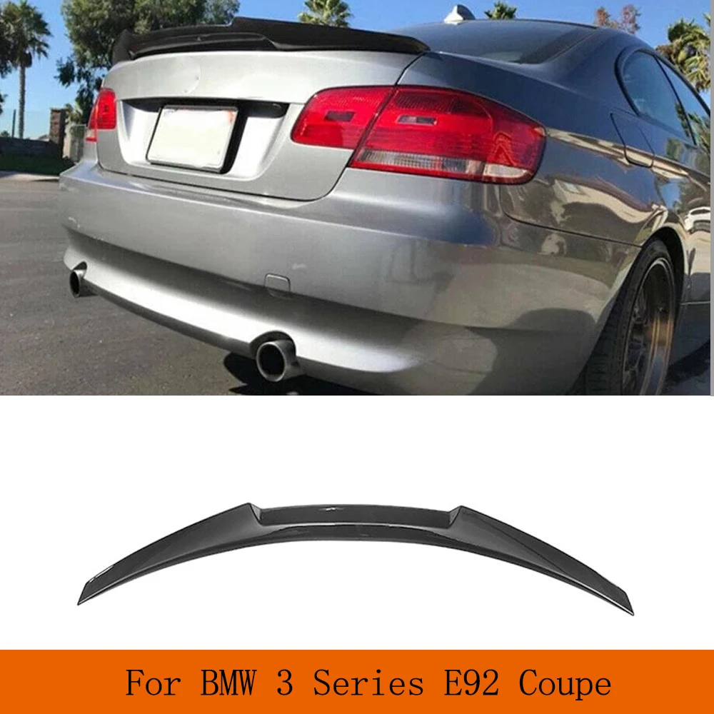 

Car Spoiler Rear Spoiler Wing Lip for BMW 3 Series E92 Coupe 2006-2013 Change to M4 Styles Rear ABS Black Spoiler Boot Rear Wing