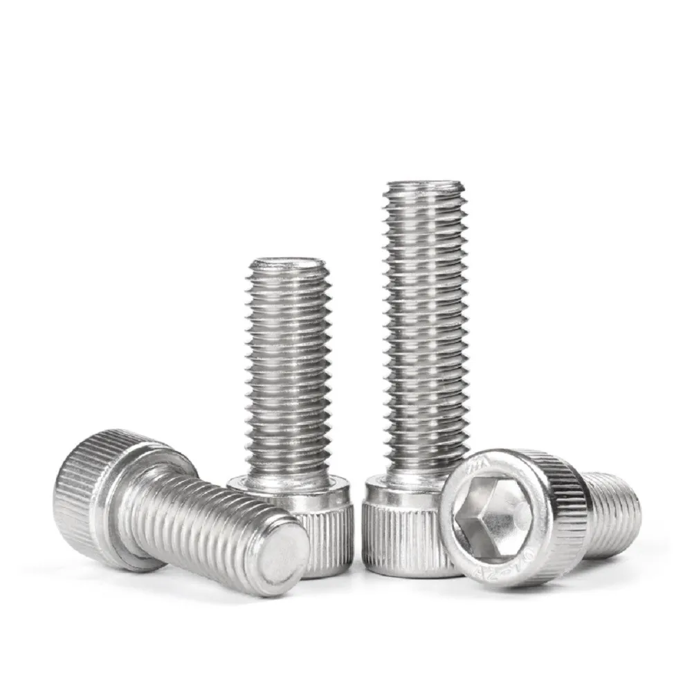 M8x1 M10x1.25 304 A2-70 Stainless Steel DIN912 Hexagon Hex Socket Cap Allen Head Bolt Screw Length 50x70x90x100x110x120