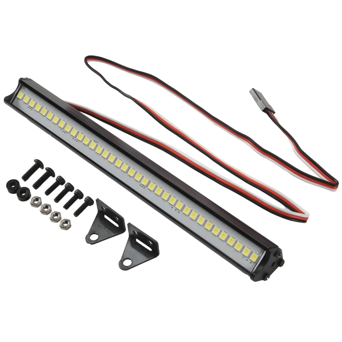 150MM 36 LED Light Bar Lampa dachowa do Axial SCX10 90046 Traxxas TRX4 Slash Rustler 1/8 1/10 RC Crawler Truck