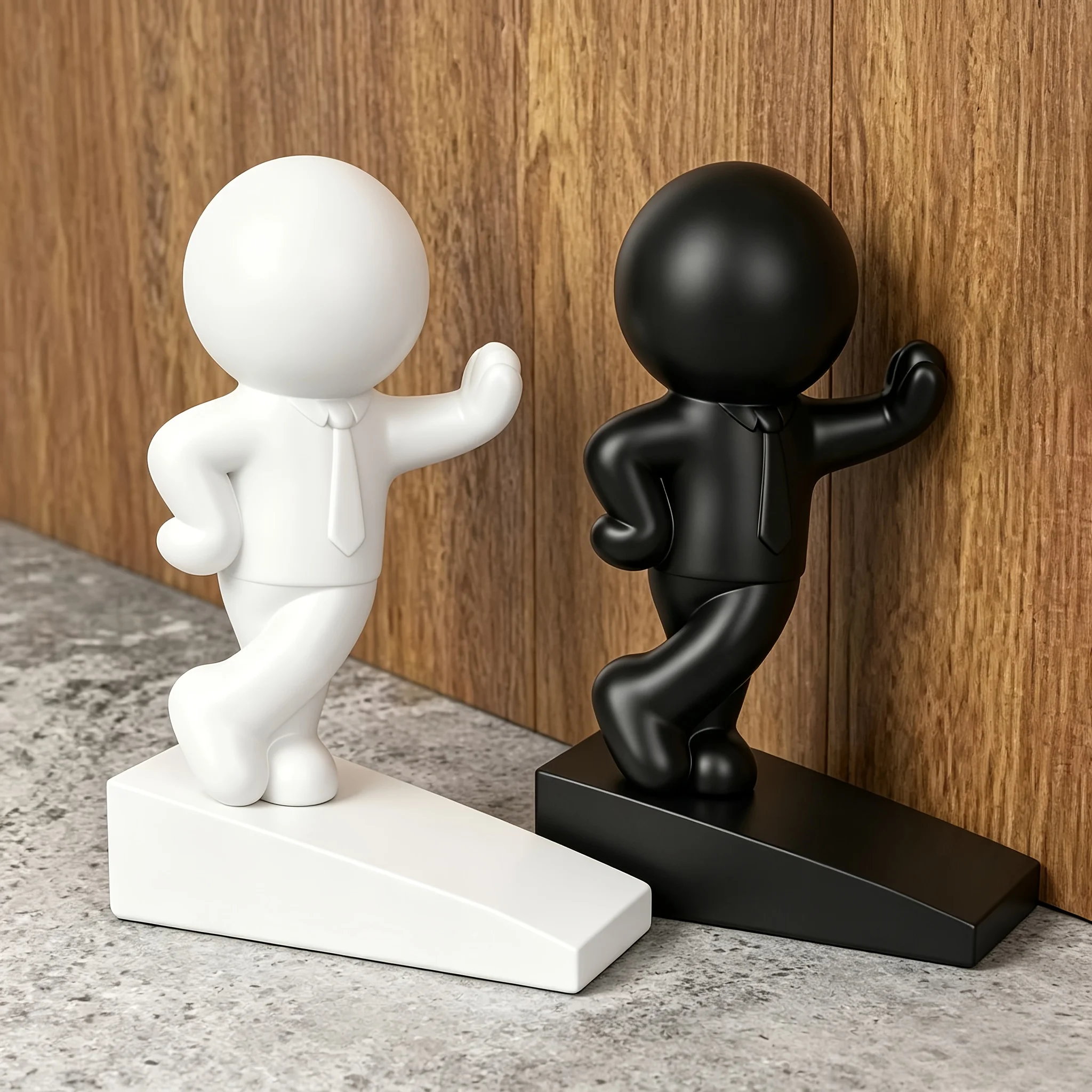 3D Printed Doorstop, Creative Multi‑Functional Decor Piece, Stylish Art Ornament for Modern Home Office, Ideal Holiday Gift
