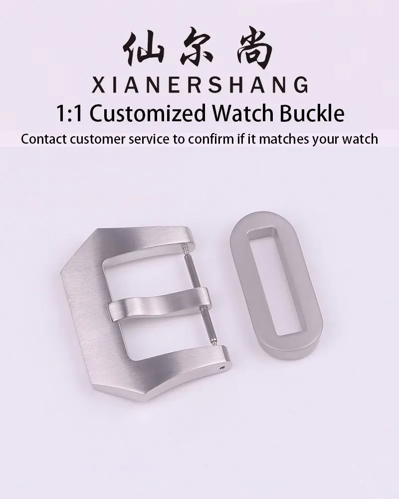 

XIANERSHANG на заказ Z-ENITH оригинальная пряжка для часов 22 мм пряжка из нержавеющей стали для волочения проволоки игла пряжка аксессуары для часов