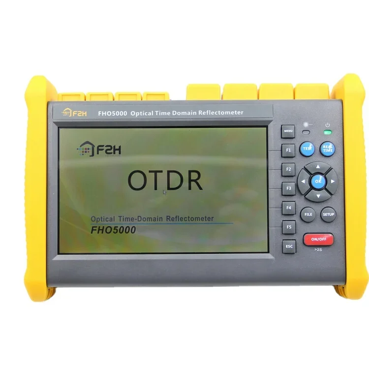 Grandyway FHO5000 Otdr Fiber Tester with 850nm/1310nm/1550nm/1625nm EXFO OTDR with VFL and Touch Screen Max To 45db CE Rohs 4m