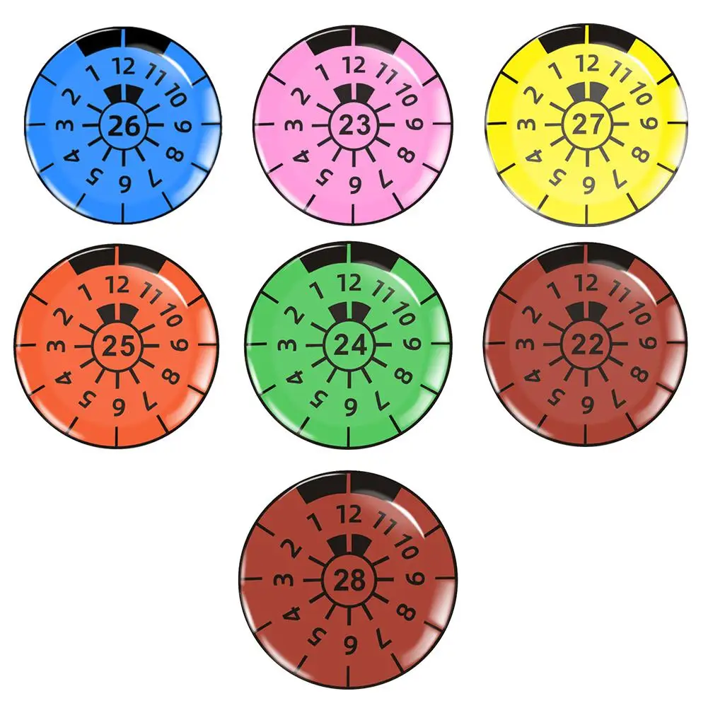 

3D Circular German Number Gel Dome Stickers Personalized Heat-resistant Waterproof DIY Raised Decals Non Fading Car Stickers 2pc