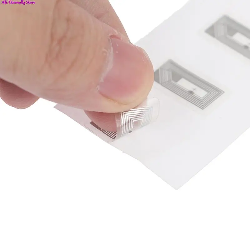 100Pcs NFC Chip Ntag213 Sticker Wet Inlay 2*1cm 13.56MHz RFID NTAG213 Label Tag