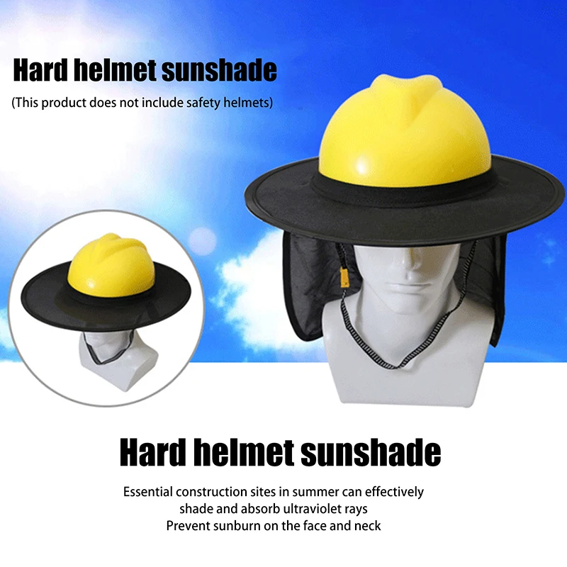 Чехлы на каски, аксессуары для улицы, шляпа от солнца, каска, строительная безопасность, комплект светоотражающей каски, летняя защита от солнца