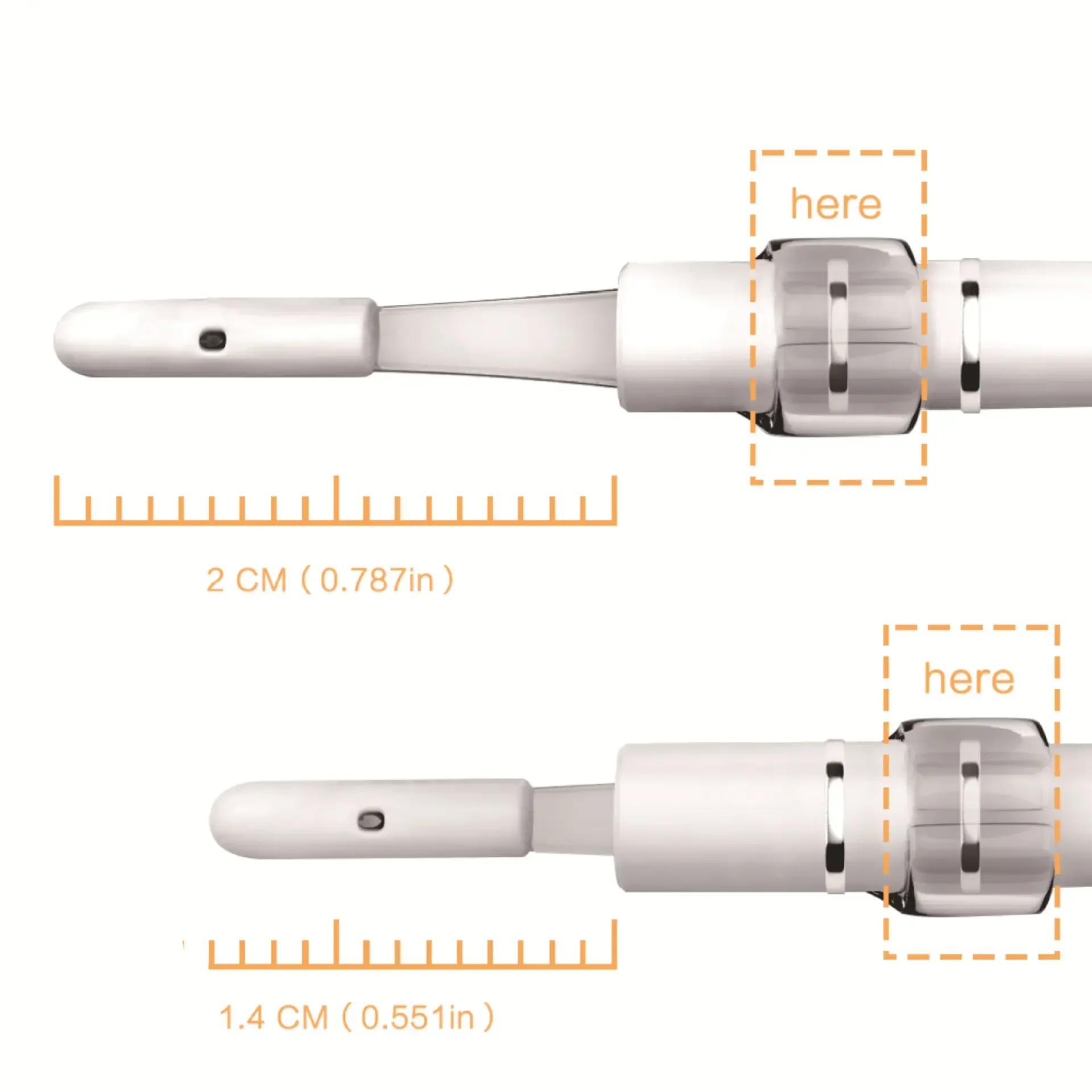 

Visual Ear Spoon 5.5mm Luminous Ear Spoon Endoscope Visual Ear Nose Throat Endoscope