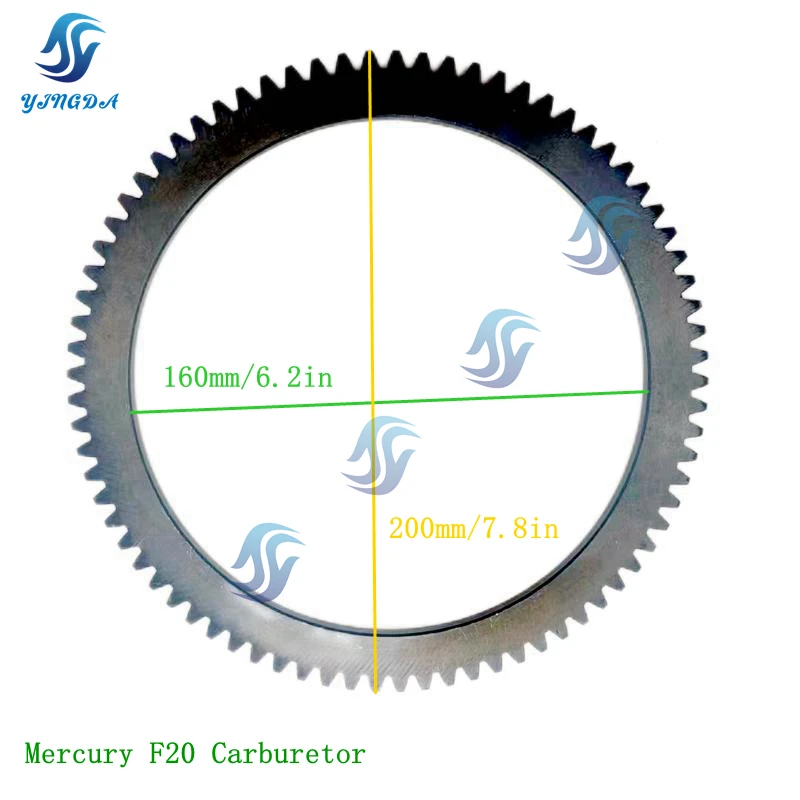 Новое кольцо маховика для YAMAHA T48 Mercury F20 Tohatsu T30 Suzuki DT40, подвесной мотор