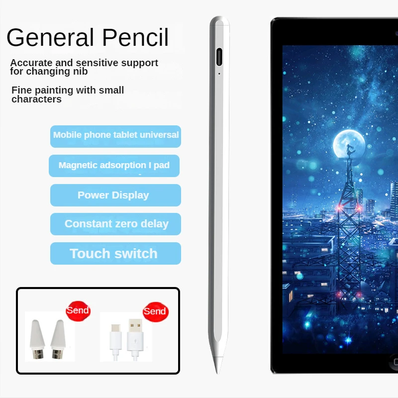 Original PAD Stylus Pen High Precision Paint Touch Capacitor Screen Universal For Xiaomi Pad 5 6 Redmi iPad Capacitive Screen