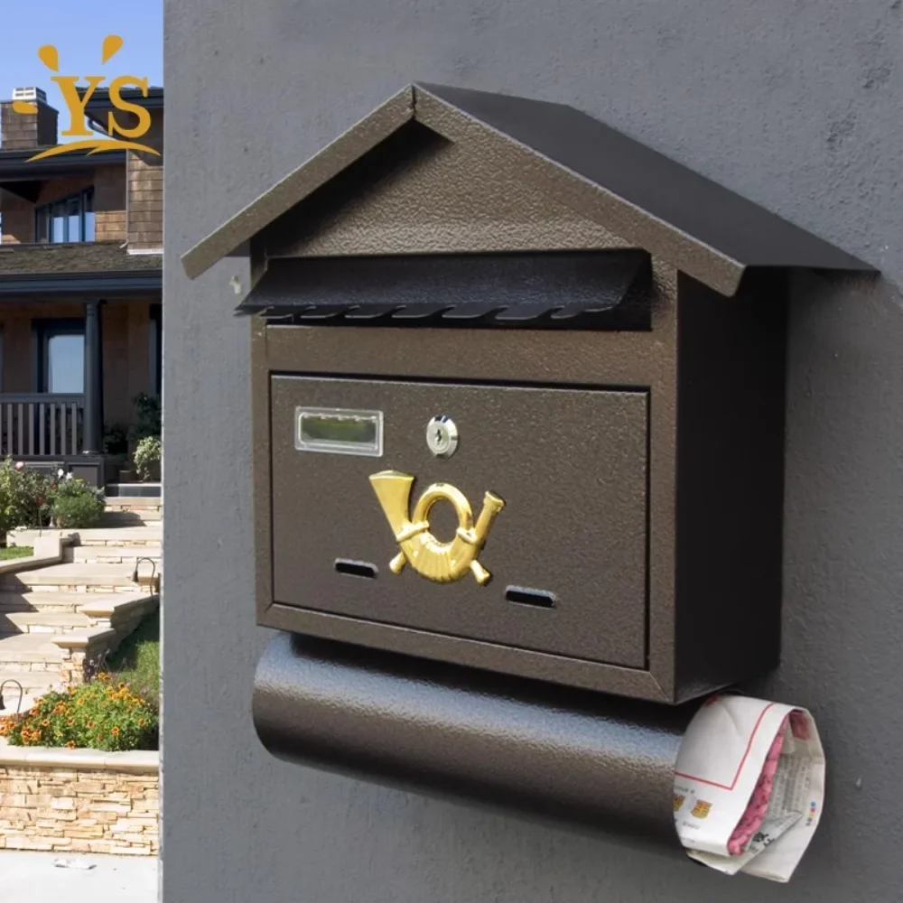 Mailbox Wall-mounted Outdoor Community Household Newspaper Mailbox