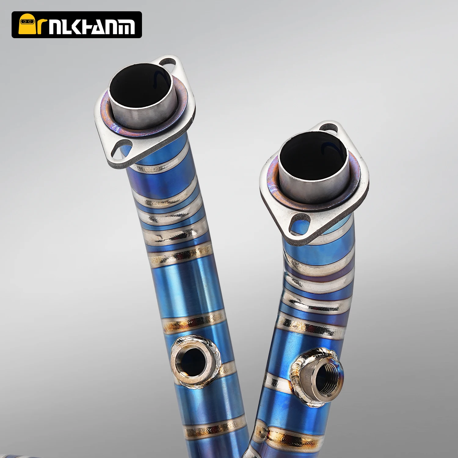 Для выхлопной системы мотоцикла CFMOTO CLX700 Ti. Модификация передней части из сплава для CFMOTO CLX700 2020 2021 2022 2023