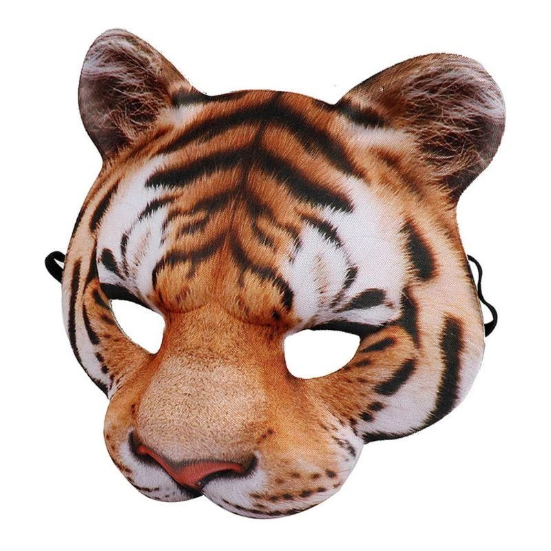Y5GC Halloween unisex Pig Animal Half Face Eye Mask Festival Masquerade Party Fancy Cosplay Costume Dekoracja