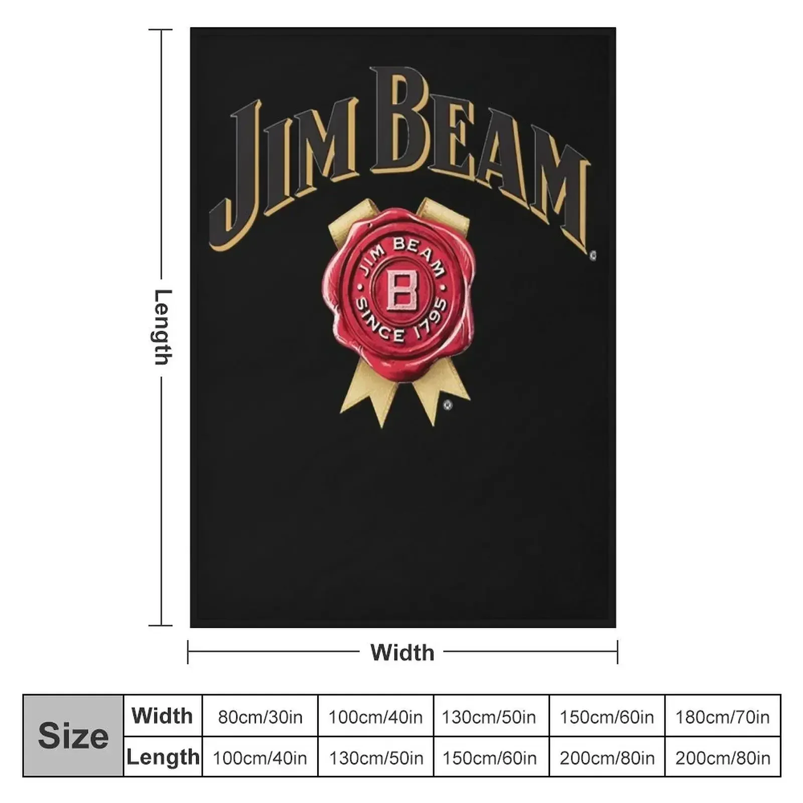 Jim Beam Throw Blanket Beautifuls Designers Summer Beddings Luxury Designer Single Thins Blankets