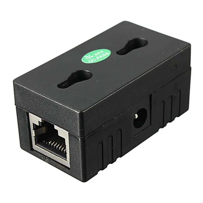 5 pçs/lote POE001 RJ45 Switch Power over Ethernet POE Injector Power Adapter Para A Câmera IP POE