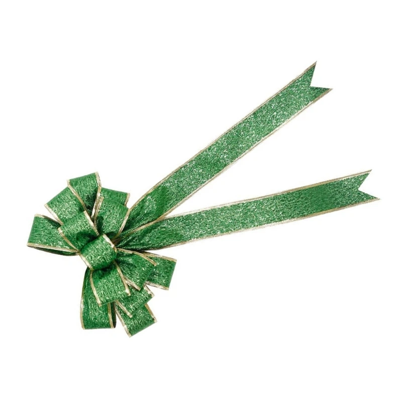 Patrick's Day Wreath Bow, Large Large Green Glitter Bows for Patrick's Day Wall Door Party Decorations DIY Crafts Dropship