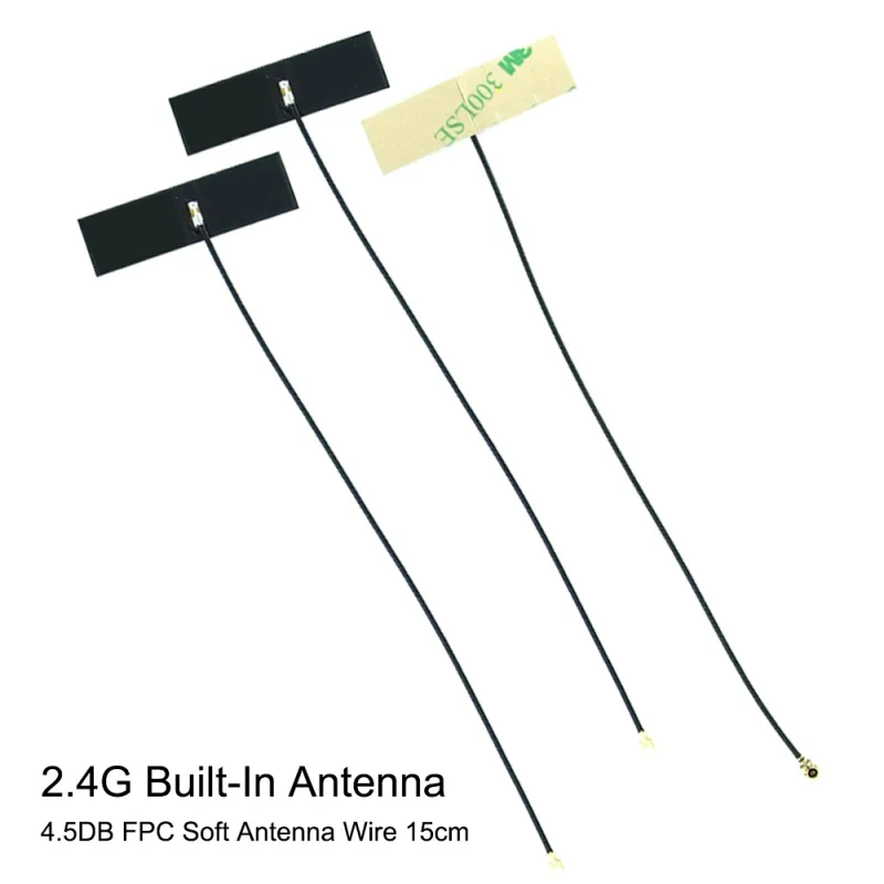 15CM 2.4G WIFI Antenna Module Built-In Antenna IPEX Connector Bluetooth Laptop Antenna 4.5DB FPC Soft Wire