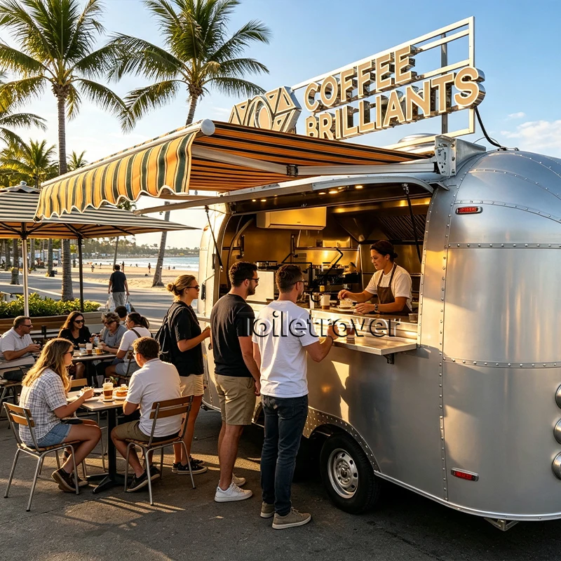 Kommerzieller Imbisswagen-Anhä – Commercial Kitchen Trailer Bewertung und Preis