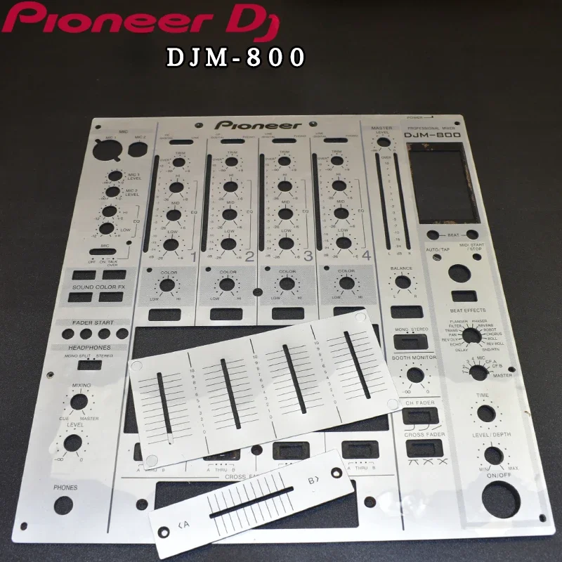 The Protective Film on The Pioneer DJM800 Mixing Console Panel Leaves No Glue Self Adhesive Protective Film.Not Iron Panel