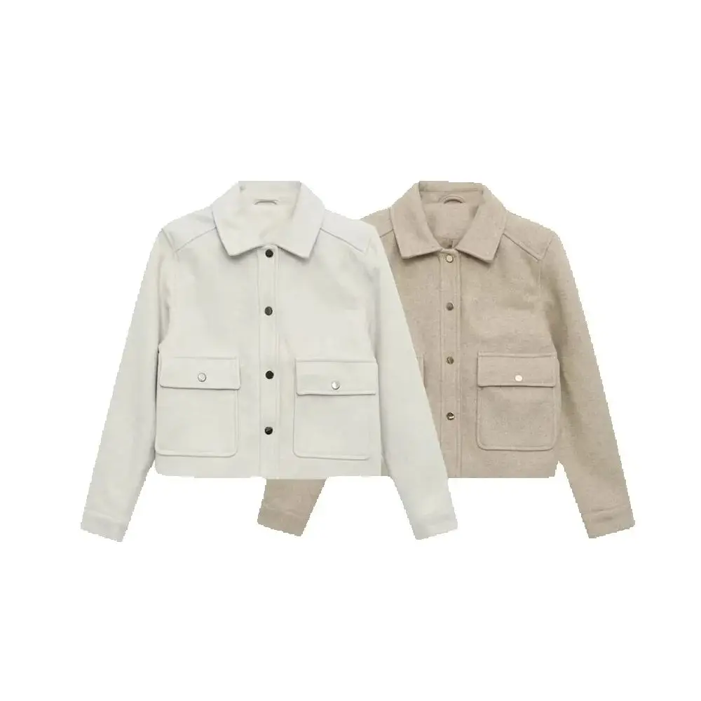 

Осенний новый продукт, женская универсальная свободная мягкая короткая куртка, пальто, топ