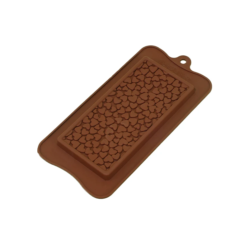 Heart Shape Chocolate Mold Silicone mold Silicone Moulds Non-Stick Chocolate Bar Mold Candy Mould Silicone Chocolate Bar Mould