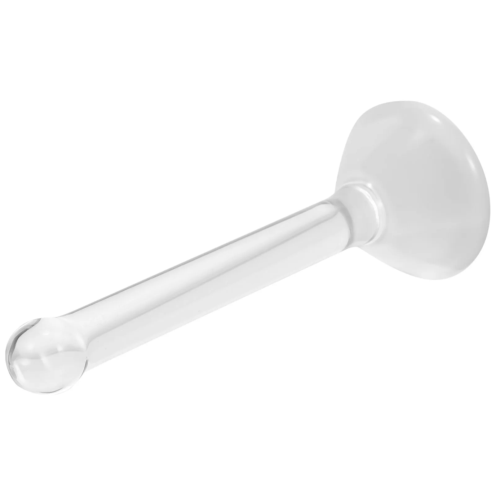 

Glass Muller for Mineral Pigment Grinding Homemade Paint Making Tool Ergonomic Handle Portable Art Grinding Pestle for Artists