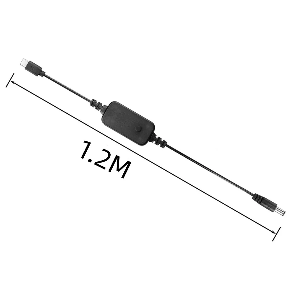 Adjustable Output to DC Cable for Fiber Router Supporting For PD Fast Charging and Delivering 5V 9V 12V 15V 20V up to 5A