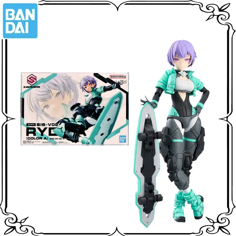 

Mobile Suit GirlBandai Original 30ms SIS-V00 RYD Anime Action Figure Assembly Model Toys Gifts
