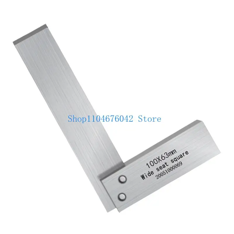 5asd Thước đo góc bằng thép carbon công nghiệp Công cụ đánh dấu và bố cục chính xác Công cụ dễ dàng mang theo cho thợ máy