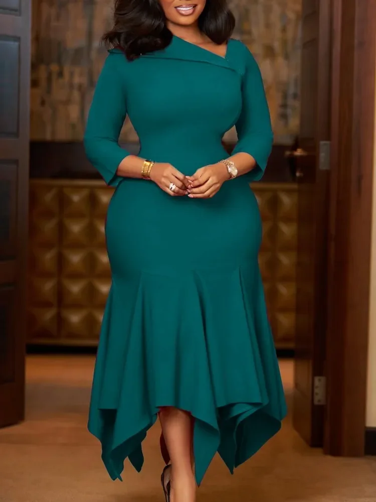 

African Dresses For Women Muslim Fashion Abayas Boubou Dashiki Ankara Outfits Evening Gown Dubai Kaftan Abaya Robe Marocaine