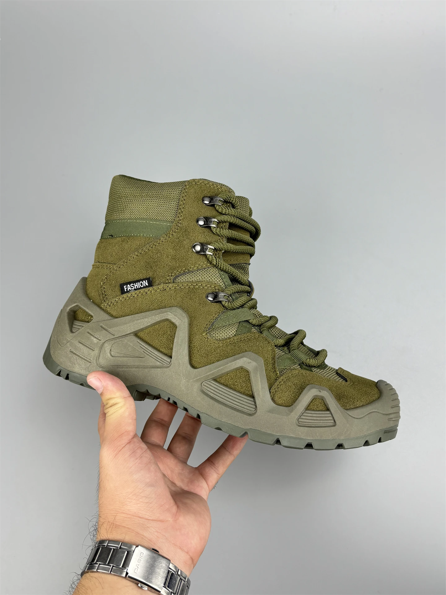 Men's Outdoor Training Durable Hiking Boots Comfortable and Versatile Unisex Hiking Shoes Sports Walking Casual Footwear