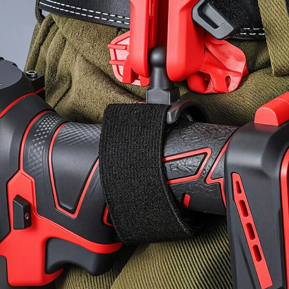 Durable Belt Clip Holder For Electric Tool Self Locking Hanger Quick Storage Organizer For Construction Repair Work