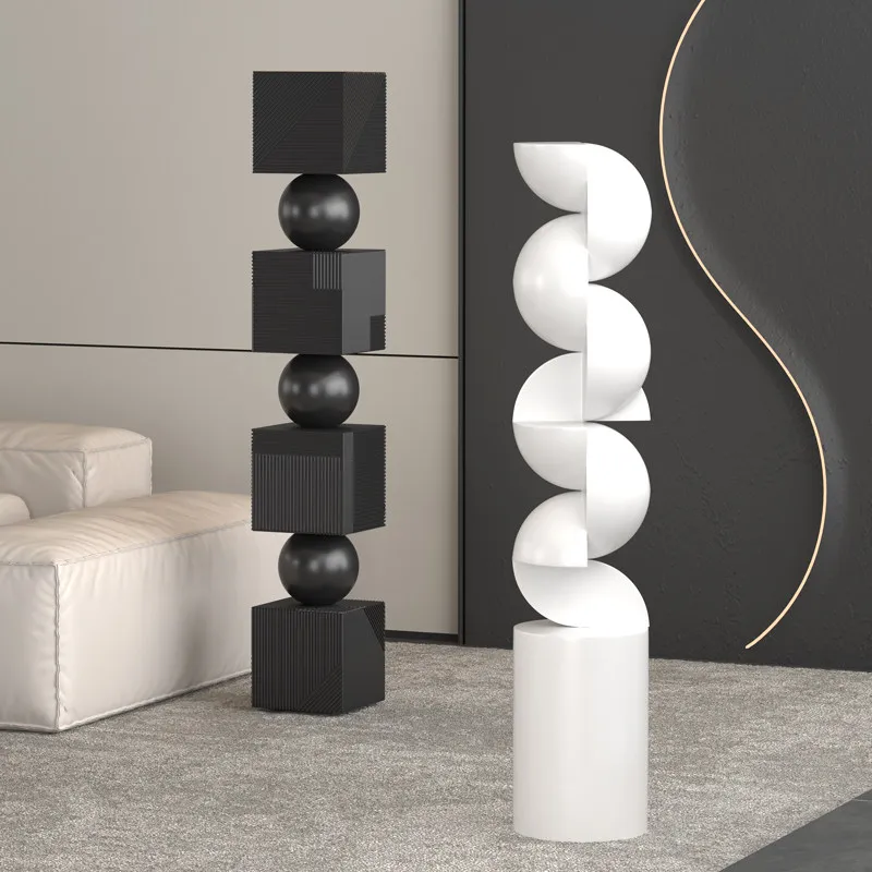 CX hotel sculpture sales office has gone to the entrance space soft decoration abstract special shape
