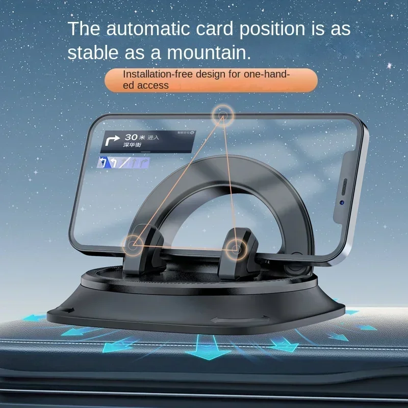 Dashboard Universal Car Phone Holder Mobile Stand GPS Support Auto Air Vent Mount for IPhone 16 15 14 Pro Max Xr Xiaomi Samsung