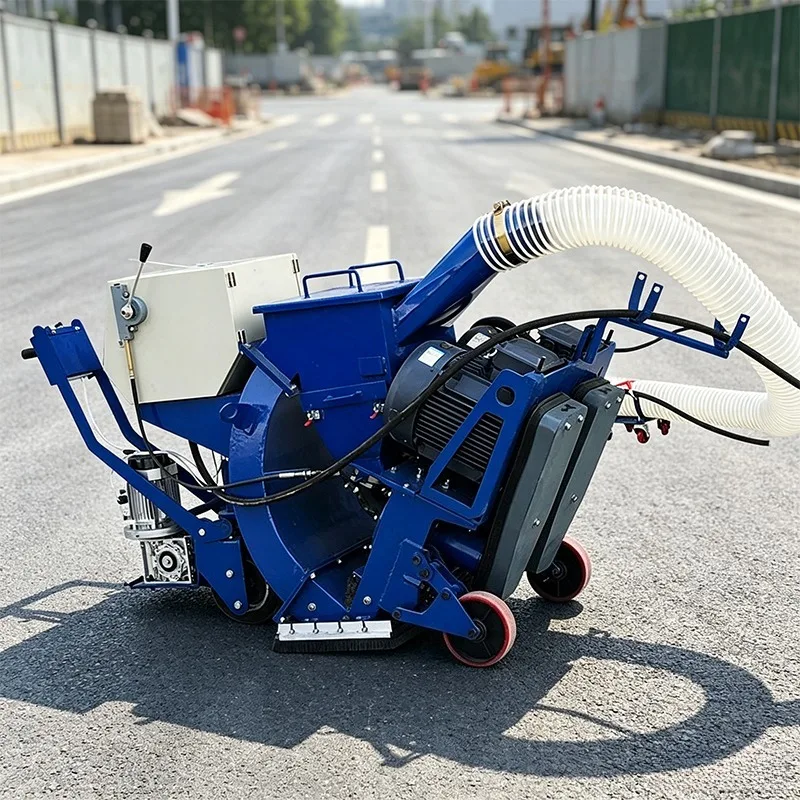 Hand Push Road Shot Blasting Machine FOB Custom Bridge Concrete Texturing Steel Plate Derusting Sandblasting Cleaning Machinery